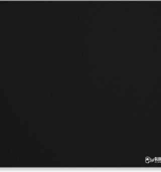 Glorious XL Heavy Gaming Mouse Mat/Pad - 5mm Thick, Stitched Edges, Black Cloth Mousepad | 16"x18" (G-HXL)
